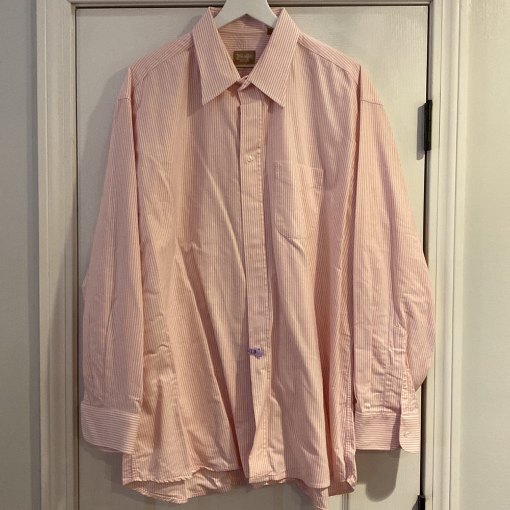 Gitman Brother’s Pink Stripe Button Down - image 2